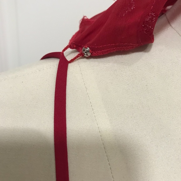 BCBG Metallic chiffon Mini dress SZ2-4 Holiday - Picture 5 of 7